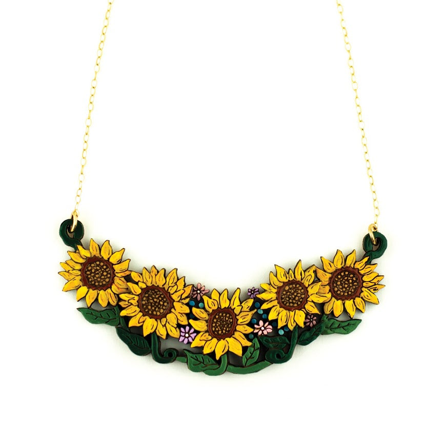 Sunflower Solstice Necklace